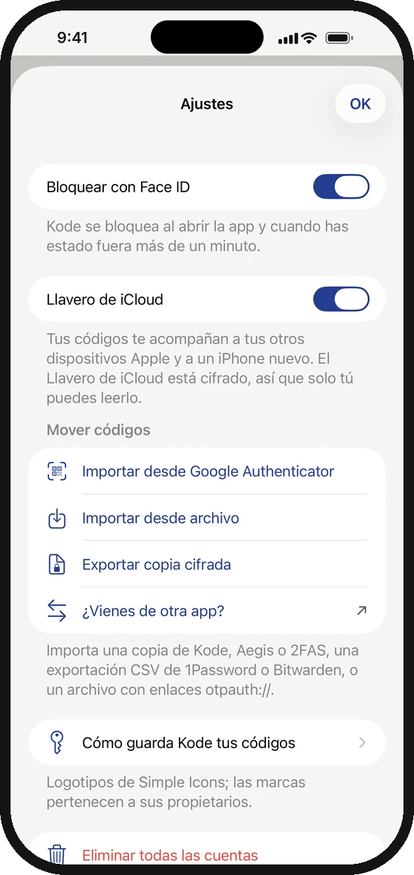 Face ID y tu propio llavero
